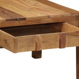  Klubska miza Rjava 110 x 55 x 35 cm Trden predelan les - - Rjava - 20.85 - 110 x 55 x 35 cm - 2025- | Shoptok.si