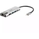 D-link USB Hub 3.1 Tip C DUB-M520 USB 3.1 Tip C/HDMI/LAN srebrne boje Cijene