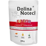 DOLINA noteci premium dog junior srednje i velike rase goveđa srca 300g cene