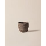 Madame coco Saksija za cveće Dolly, 16cm, Smeđa Cene