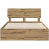  Krevetna konstrukcija Umjetnička hrastovina 150 x 200 cm | shoptok.hr
