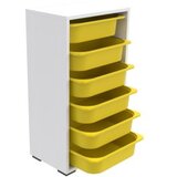 Hanah home višenamenska polica bronz 6N white yellow | ePonuda.com