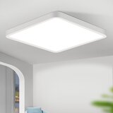 Nettlife ravna LED stropna svetilka 23CM 6500K 18W kvadratna spalnica bela LED integrirana trajno, (22111219) | Shoptok.si