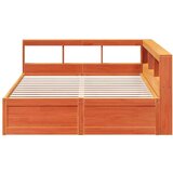  Krevet s regalom za knjige bez madraca 160x200 cm od borovine | shoptok.hr