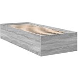  The Living Store Posteljni okvir siva sonoma 90x190 cm inženirski les - Posteljni Okvir, (21498881) | Shoptok.si