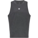 MOROTAI Tehnička sportska majica crna melange / bijela