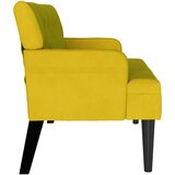  Chesterfield klupa Žuta 112 x 65,5 x 75 cm Baršun | shoptok.hr