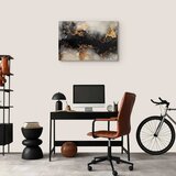  Slika - Golden explosions – abstract pattern inspired by marble 60x40 Standard | shoptok.hr