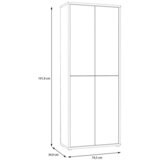 MID.YOU OMARA ZA ČEVLJE žajbljevo zelena, hrast artisan | Shoptok.si