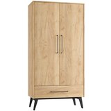Pinio Otroška garderobna omara v dekorju bukve v naravni barvi 100x200 cm Retro – | Shoptok.si
