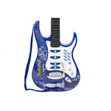  Dječja električna gitara sa pojačalom i mikrofinom Amplifier MP3 Input - plava | shoptok.hr