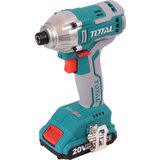 Total akumulatorski udarni odvijač 170Nm/6,35mm/ INDUSTRIAL (SET Baterija 2x2Ah, Punjač, Torba) (TIRLI2002) | shoptok.hr