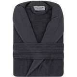 Foutastic Antracitno sivi pamučni kućni ogrtač XL Cappa – | shoptok.hr