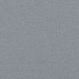 vidaXL Okvir kreveta s madracima svijetlosivi 200x200cm od tkanine | shoptok.hr