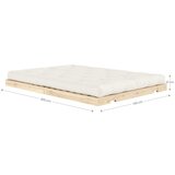 Karup Design Svetlo rjava raztegljiva sedežna garnitura 145 cm Flip – | Shoptok.si