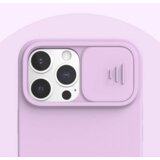 Onasi Lens Cover silikonski ovitek zaščita za Samsung Galaxy A14 - vijola | Shoptok.si