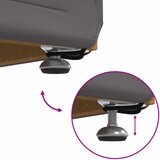  Stolica Siva 101 x 41 x 40 cm Umjetna Koža i Fino Radeći Drvo | shoptok.hr