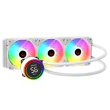 Segment Bilgisayar§Socket:Intel LGA 1700§Tip:Cooler CPU hladnjak AIO Liquid RAMPAGE HELIOS C17 White 12cm Fan Temperature Display Intel LGA1700/AMD AM5 ARGB 360mm Liquid Cooling CPU Fan 40918 | Eponuda.ba
