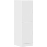 vidaXL Kuhinjska omarica bel 38x41,5x131,5 cm inž. les | Shoptok.si