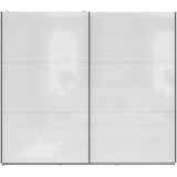 MID.YOU omara z drsnimi vrati, bela, visoki sijaj | Shoptok.si