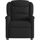  Naslonjač od tkanine crni | shoptok.hr