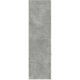 vidaXL Lekarniška omara betonsko siva 40x41x144,5 cm inženirski les | Shoptok.si