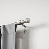 Umbra Jeklena karnisa z nastavljivo dolžino v srebrni barvi 91 - 168 cm Cleo – | Shoptok.si