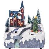 Dekoracija Božićnog Sela Šareni 20,5 x 17 x 21 cm Plastika | shoptok.hr