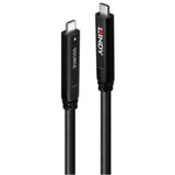 Lindy 43333 USB kabel 10 m USB 3.2 Gen 1 (3.1 Gen 1) USB C Crno | shoptok.hr