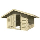 Male kuće Drveno spremište TOBIAS 10M2 318 × 348 cm – bez završnog krovnog pokrova | shoptok.hr
