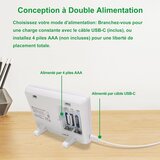 KETOTEK pametni wifi termostat z rf sprejemnikom za plinski kotel / talno ogrevanje 5A 220V odprta embalaža | Shoptok.si
