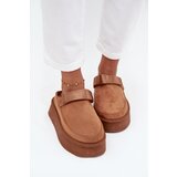 Boto Women's Snow Boots On Platform With Velcro Camel Jorielle | shoptok.hr