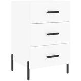 Maison Chic Nočna omarica - Nočna miza bela 40x40x66 cm inženirski les, (21689555) Cene