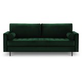 Milo Casa zelena baršunasta sofa Santo, 219 cm Cijene