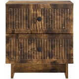  Noćni ormar s ladicama Dimljeni hrast 43 x 34,5 x 47,5 cm | shoptok.hr