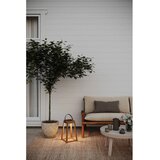 Markslöjd Rjava zunanja LED lanterna s solarnim panelom/na USB (višina 54 cm) Nordic – | Shoptok.si