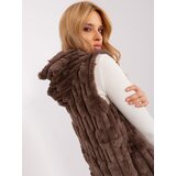 Wool Fashion Italia Vest-AT-KZ-2368-1.07-brown | ePonuda.com