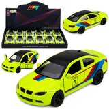 SPORTS Car Metal Car Pull-Back Drive Yellow Neon 1:32 Cene