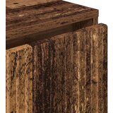 vidaXL Strani šal Star les 79.5 x 33 x 82 cm Konstruiran les | Shoptok.si