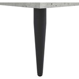  Kreveta boja betona 75x190 cm od konstruiranog drva | shoptok.hr