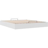  Okvir kreveta bez madraca bijeli 200x200 cm od umjetne kože | shoptok.hr