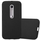 Cadorabo Ohišje, združljiv z Motorolo v Frost Black - Zaščitni pokrov, narejen iz fleksibilnega silikona TPU, (20572673) | Shoptok.si
