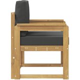  2 Komad Set vanjskih sofa Poliester Bijela i Antracit | Shoptok.si