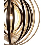  Drveni viseći luster na sajli 1xE27/60W/230V prečnik 50 cm masiv/furnir/kaučukovo drvo | Eponuda.com