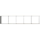  Povišeni vrtni krevet Drvena smeđa 400 x 80 x 55 cm | shoptok.hr