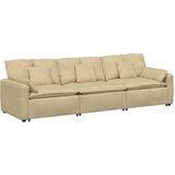  Modularna sofa s jastucima sivo-zelena | Shoptok.si
