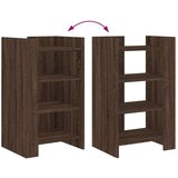  Komoda boja smeđeg hrasta 45x35x75 cm od konstruiranog drva | shoptok.hr