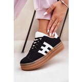 EVENTO Boto Women's Platform Sneakers Black Syliyana | Shoptok.si