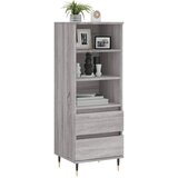  Visoka komoda boja hrasta 40x36x110 cm od konstruiranog drva | shoptok.hr