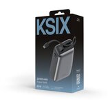 Ksix prijenosna baterija 30000 mAh, 65W ultra brzo punjenje, integrirani USB-C | shoptok.hr